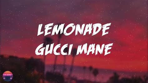 lemonade gucci mane lyrics